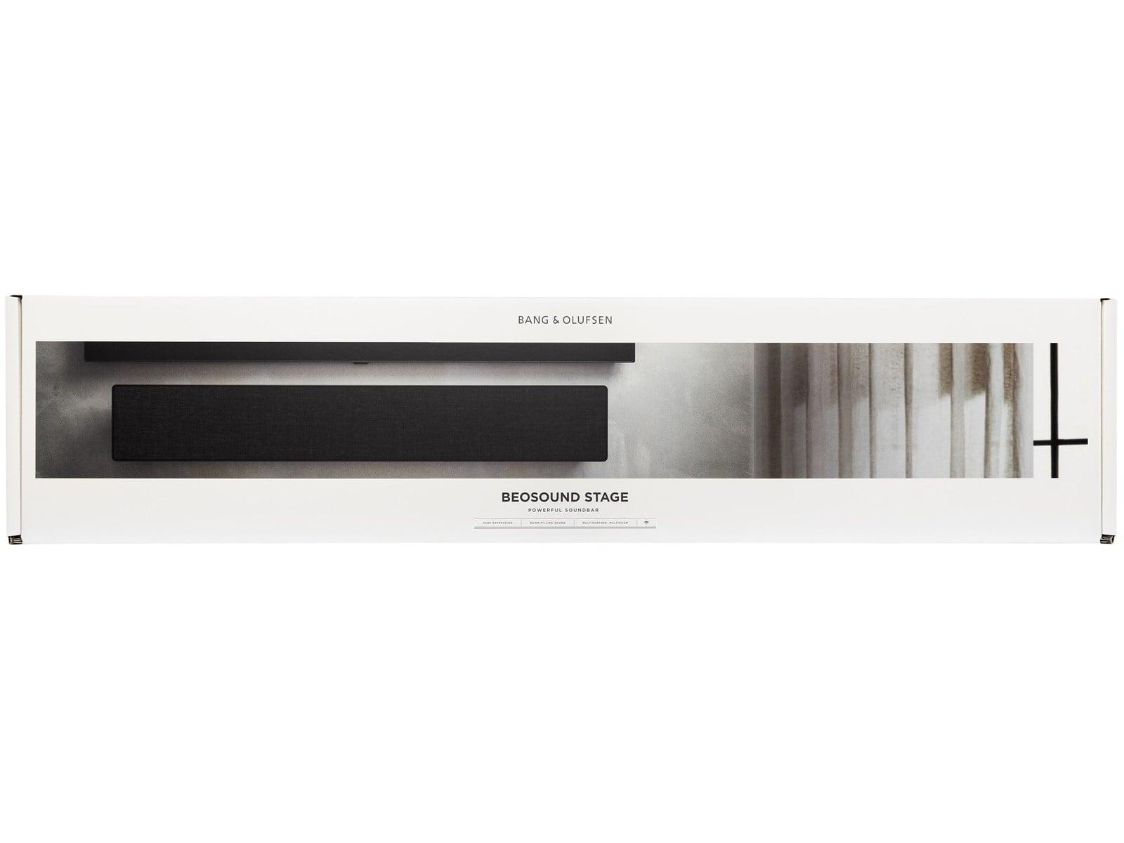 Bang & Olufsen BeoSound Stage soundbar i svart antrasitt
