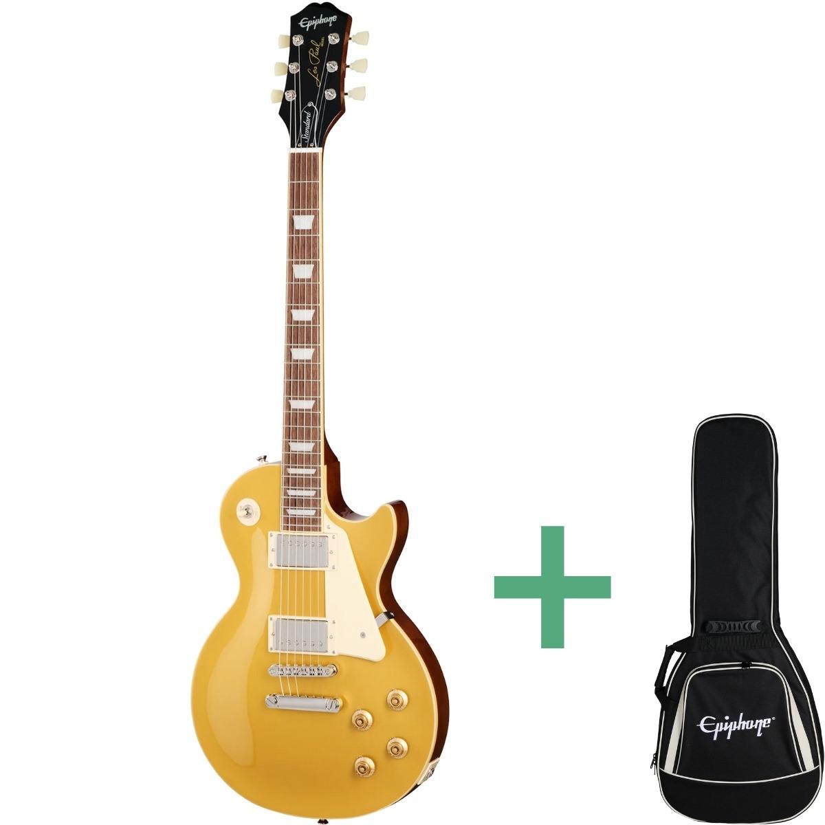 Epiphone Les Paul Standard 50s el-gitar i gold top-finish