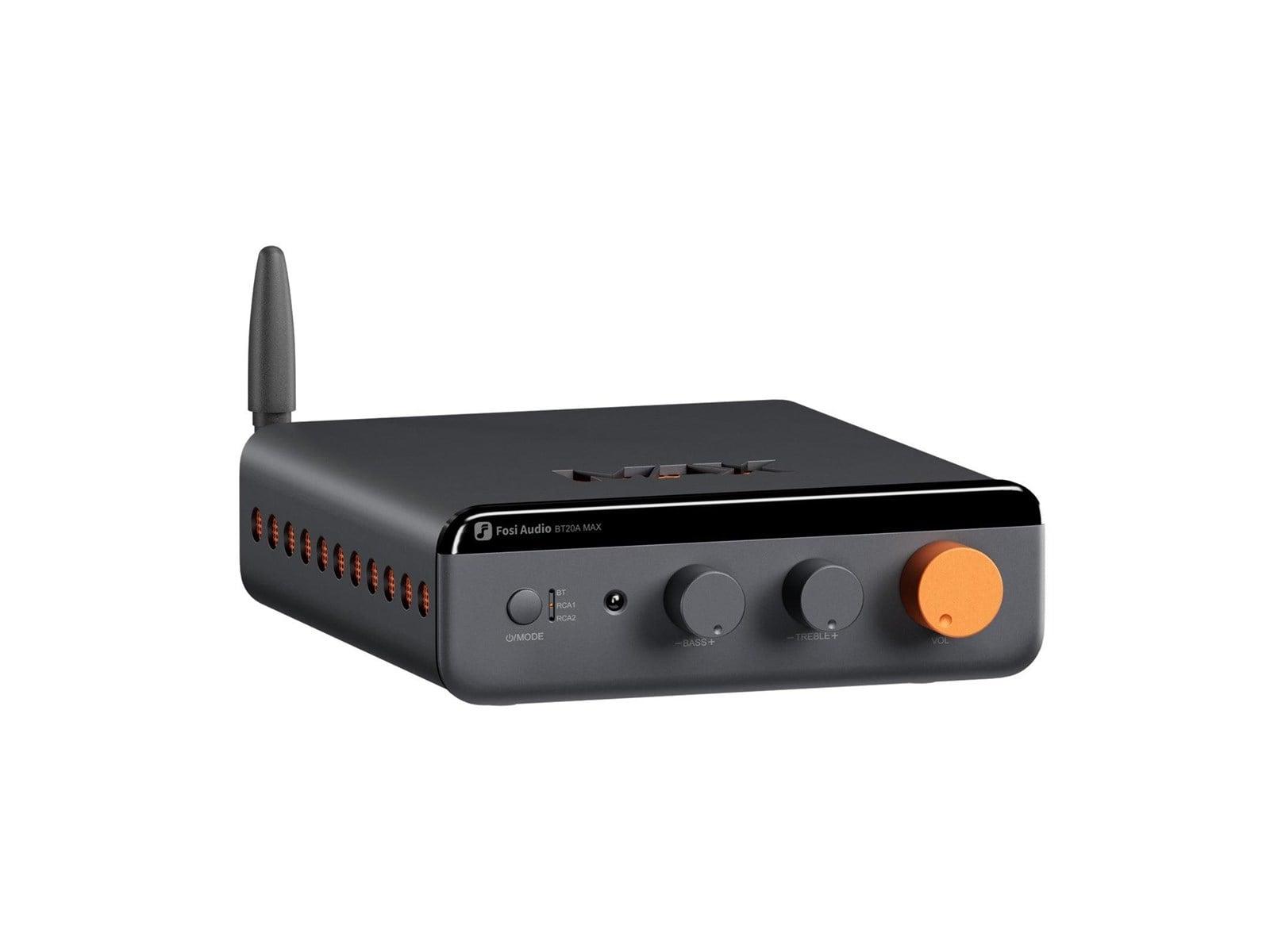 Fosi Audio BT20A Max Bluetooth-stereoforsterker med tonekontroller