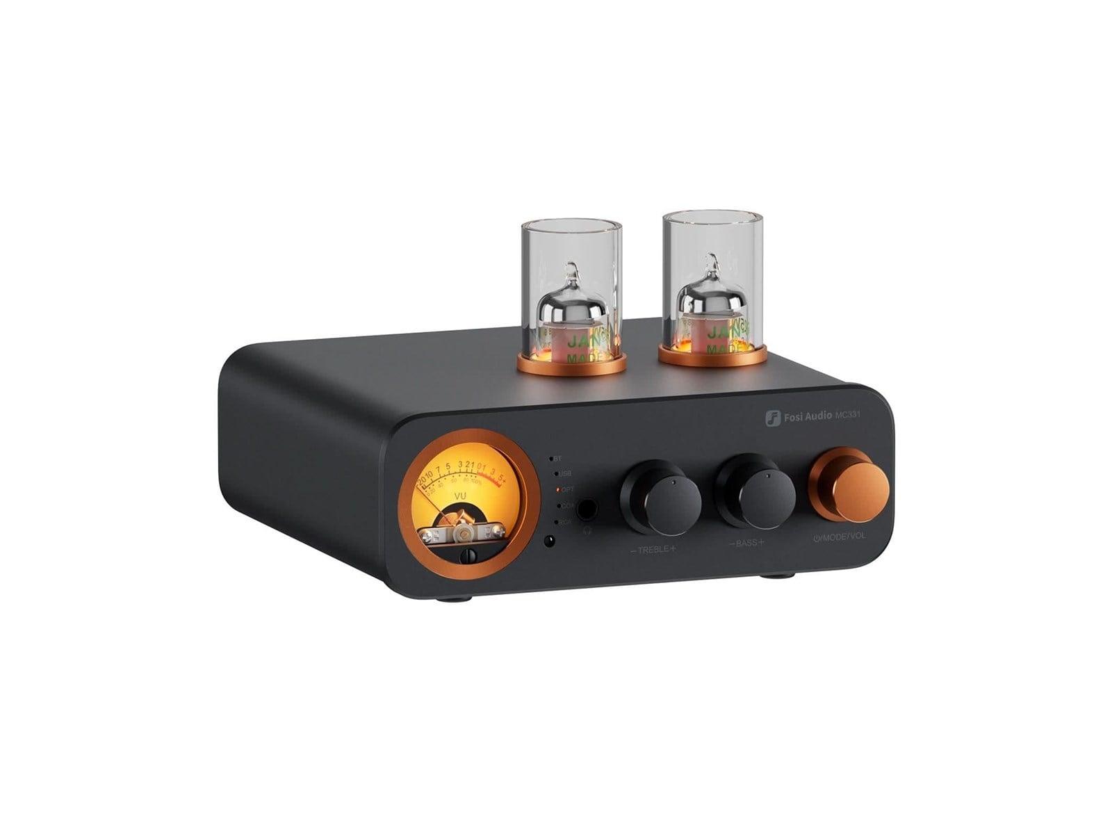 Fosi Audio MC331 integrert rørforsterker med Bluetooth og DAC