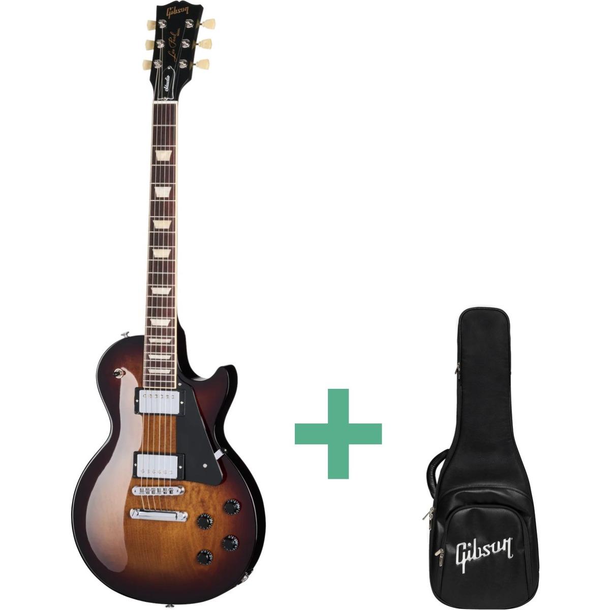 Gibson Les Paul Studio el-gitar i smokehouse burst-finish