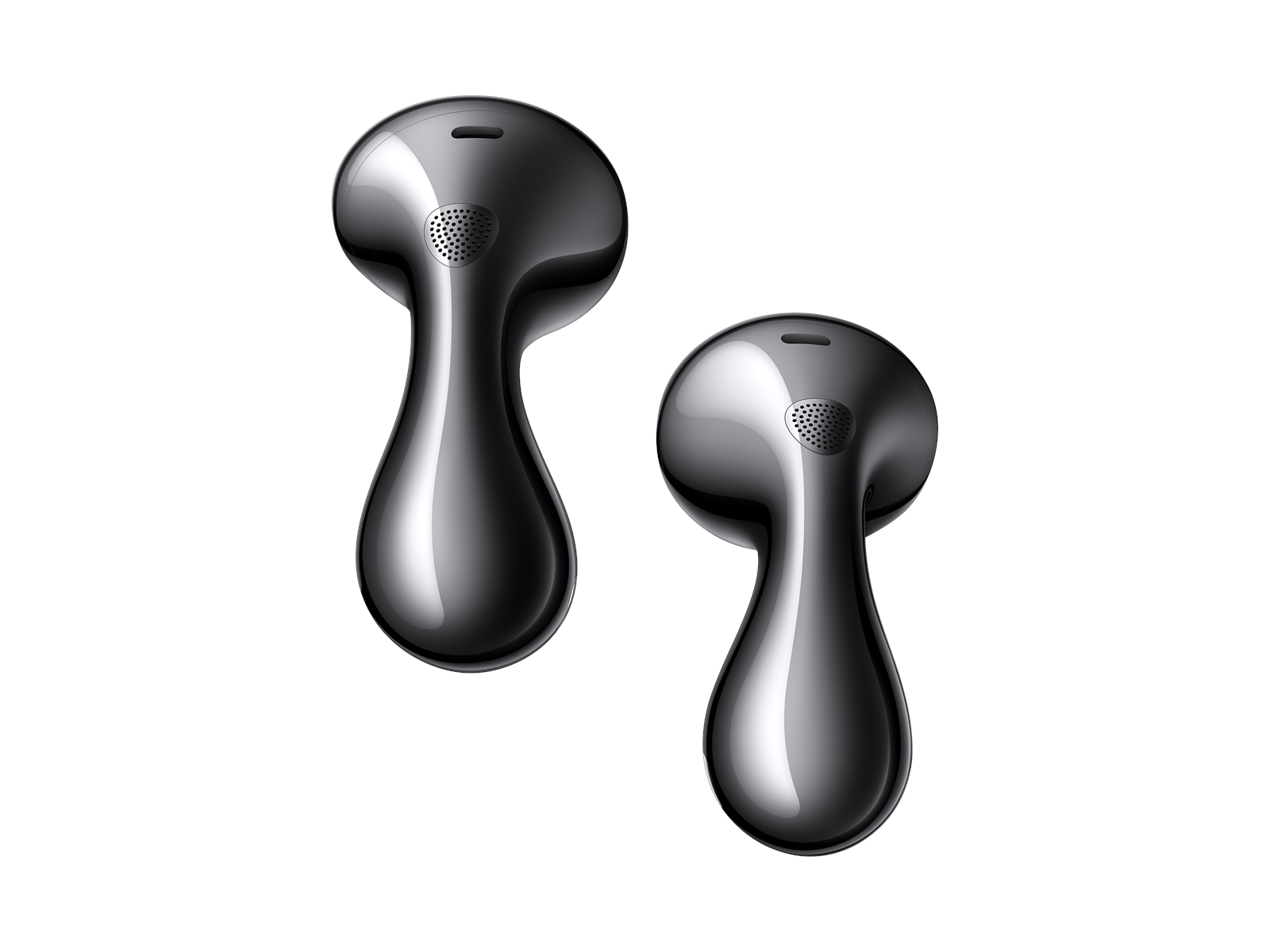Huawei FreeBuds 6 svarte trådløse ørepropper med dråpeformet åpent design