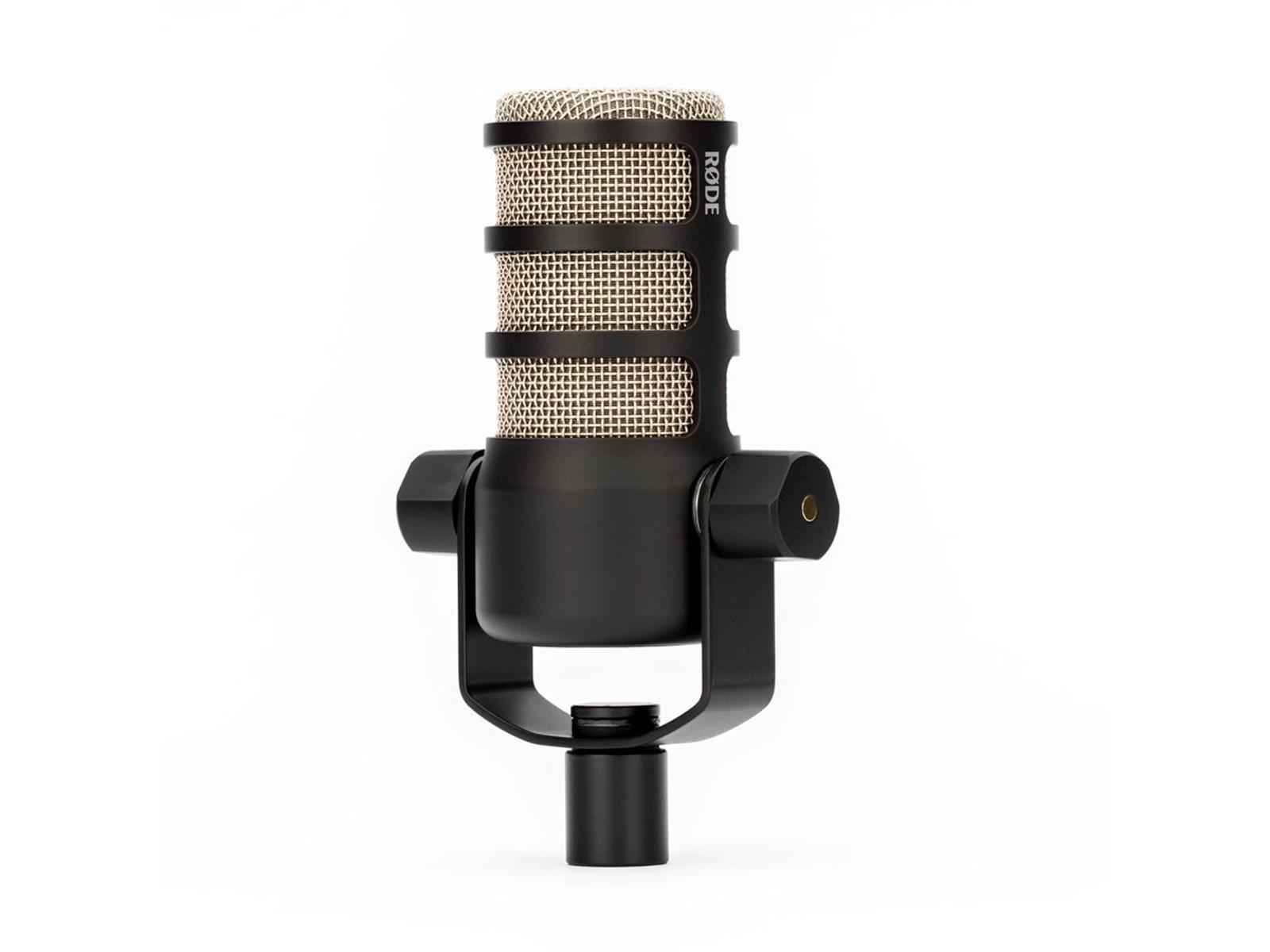 Røde PodMic kompakt dynamisk podkastmikrofon i svart