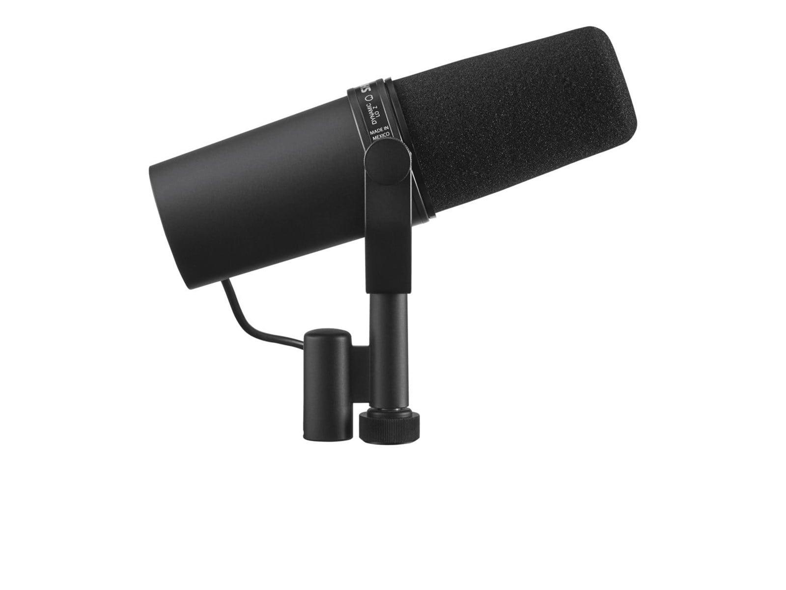 Shure SM7B dynamisk kringkastingsmikrofon i svart
