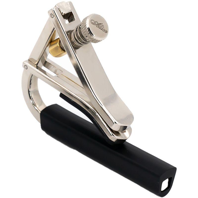 Alice A007V-C capo til spansk og klassisk gitar med flat gripeflate
