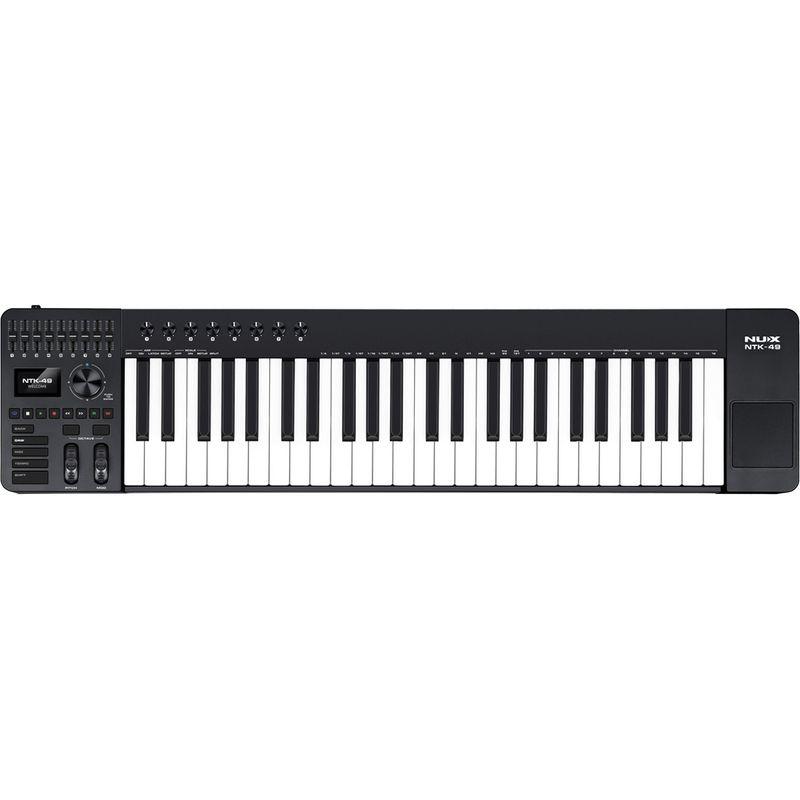 Nux NTK-49 midi-keyboard med 49 semi-vektede fullsize-tangenter