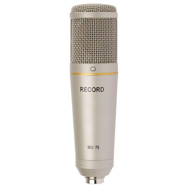 Record MU-78 USB kondensator-mikrofon for hjemmestudio