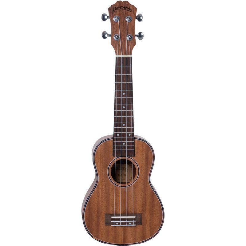 Santana U4 S sopranukulele i mahogni